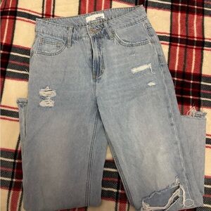 Vervet Light Blue Ankle Jeans